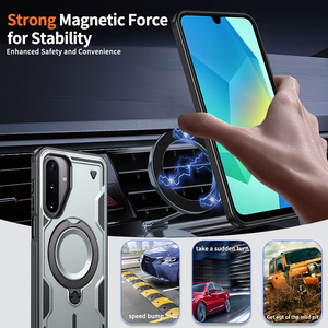 Funda para <span class=keywords><strong>Samsung</strong></span> <span class=keywords><strong>Galaxy</strong></span> <span class=keywords><strong>A18</strong></span> 4G 5G con Protección de Grado Militar, Resistente y con Soporte, para <span class=keywords><strong>Samsung</strong></span> A17 A37 A26 - Product Image 2