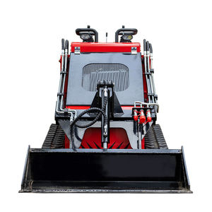 Hoge Kwaliteit Ce Epa <span class=keywords><strong>Mini</strong></span> Skid Stuurlader All-Terrain Crawler Skid Stuurlader Hydraulische Vijger Skid Stuurlader Met Emmer - Product Image 2