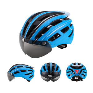 Casco de Ciclismo con Visera Desmontable, Material PC EPS, Unisex, para Bicicleta de Montaña y Carretera, Protección - Product Image 2
