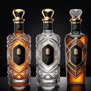 <span class=keywords><strong>Prix</strong></span> de gros Bouteille de whisky <span class=keywords><strong>Rhum</strong></span> Tequila <span class=keywords><strong>Xo</strong></span> Bouteilles de spiritueux en verre Brandy Liquor - Product Image 1