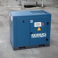 Compresseur d'air industriel silencieux pour réparation de voiture, 11-22kW, refroidi par air, puissance fiable pour le levage de peinture en aérosol