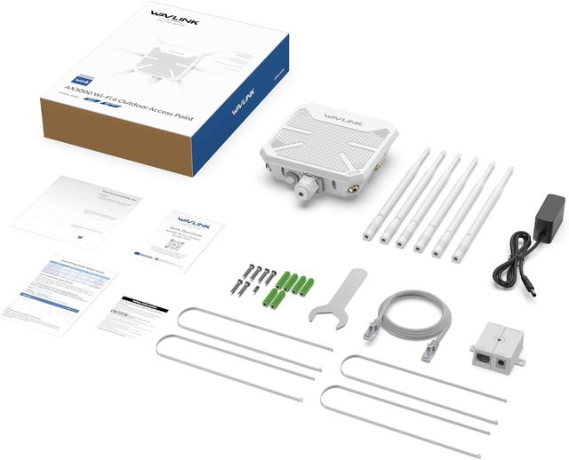 Cheap Outdoor 7dBi Directional Antennas Wireless WiFi Extender Signal Booster AX3000 WiFi6 Wavlink Outdoor Access Point