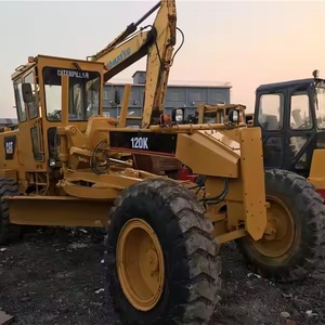 รถเกรดเดอร์มือสองคุณภาพสูง Cat 120K สำหรับขาย รถ Caterpillar มือสองรุ่น 12G 12H 12K 14K 14H 14G 120K 120H 120G 140K 140G - Product Image 1