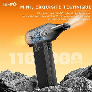 Duster à <span class=keywords><strong>air</strong></span> <span class=keywords><strong>comprimé</strong></span> 110000RPM Duster électrique sans fil Turbofan Mini souffleur d'<span class=keywords><strong>air</strong></span> sans fil avec batterie rechargeable - Product Image 2