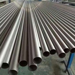 Tuyaux en alliage de titane Ta2, teneur en titane 99,7 %, surface traitée par procédé de laminage, pour usage industriel - Product Image 2