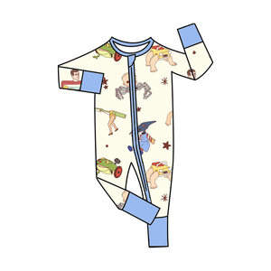 ซิปไม้ไผ่สำหรับเด็กทารกนอนซิปรูดซิปแบบพิมพ์ลายทุกชนิด - Product Image 4