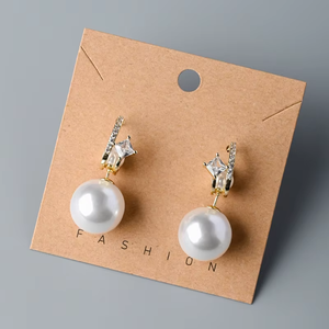 Tarjeta de Cartón para Pendientes de Diseño, Logotipo Personalizado, Embalaje de Joyería, Exhibición de Pendientes, Soporte de Papel para Tarjetas - Product Image 6