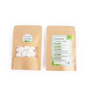 Sinh thái thân thiện kem đánh răng máy tính bảng Vegan Fluoride máy tính bảng hộp làm trắng số lượng lớn tự nhiên - Product Image 6