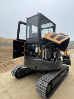 Livraison gratuite JIAHE JH8035 maison Mini pelle 3.5 tonnes sur chenilles Type EPA moteur et boîte de vitesses zéro queue Micro pelle