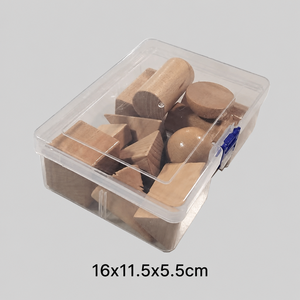 Set Montessori Geometrico in <span class=keywords><strong>Legno</strong></span> di Faggio Naturale Ecologico <span class=keywords><strong>per</strong></span> l'Apprendimento Precoce, Blocchi Artistici Educativi all'Ingrosso - Product Image 5