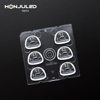 HONJU Lentille LED SMD en gros à haute transmission anti-UV pour module de projecteur, de murale et de plafonnier