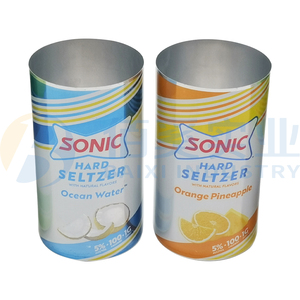 <span class=keywords><strong>Lattine</strong></span> di alluminio stampate <span class=keywords><strong>vuote</strong></span> da 12 once con coperchi EOE per bevande analcoliche gassate di soda di birra - Product Image 3