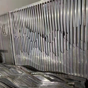 Nhà hàng trang trí nội thất phòng cổ Divider Màn hình Tấm nhôm phân vùng - Product Image 5