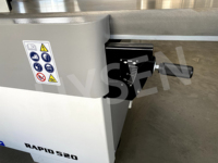 RAPID 520 Sicar Raboteuse-dégauchisseuse professionnelle robuste, raboteuse industrielle pour surfaces en bois