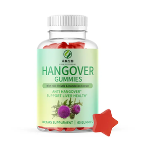 Permen Kunyah Detoksifikasi Hati Milk Thistle Label Pribadi OEM Terlaris Anti Mabuk - Product Image 3