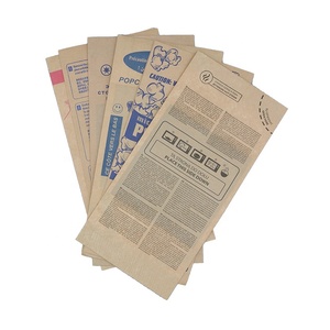 <strong>Large</strong> <strong>Sweet</strong> Gourmet Brown Poping Popcorn Paper <strong>Bags</strong> - Product Image 4