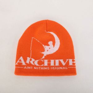 Bonnet d'hiver personnalisé en jacquard à motif de dessin animé, tricoté, avec revers, à carreaux, à motifs de personnages, lettres, étoiles, nœuds et camouflage, idéal pour les voyages - Product Image 1