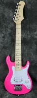Gitar Elektrik 3/4 Siap Pakai 6-String Body Kayu Basswood Solid 1 Pickup Humbucker OEM
