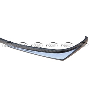 HC Style Carbon Chin Front Lip Bumper Spoiler <b>Splitter</b> for Mitsubishi Lancer Evolution EVO 08 09 2008+ - Product Image 3