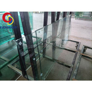 사용자 정의 크기 건물 안전 유리 시트 낮은 철 강화 플로트 유리 울트라 투명 유리 창 - Product Image 4