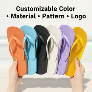 Chanclas Personalizadas para Mujer, Diseño de Verano para Playa, Suela de PE, Chanclas Lisas para Mujer, Chanclas Baratas para Hombre, Venta al Por Mayor - Product Image 1