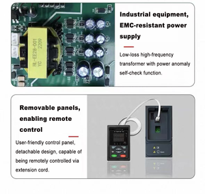 Ventes en gros de convertisseurs VFD 55KW 75KW 380v 400v triphasés, transformateurs, moteurs avec contrôleur de vitesse, variateurs de fréquence AC, compresseurs - Product Image 3