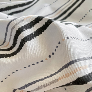 Parure de draps <span class=keywords><strong>en</strong></span> <span class=keywords><strong>percale</strong></span> 100 % coton biologique, soie naturelle, poches profondes, taille King, avec taies d'oreiller et <span class=keywords><strong>drap</strong></span>-housse rayé - Product Image 4