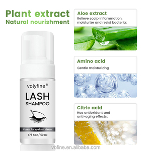 โวลี่ไฟน์ โออีเอ็ม คลีน โคโคนัท ออยล์ นูริช 2 อิน 1 วิปป์ แลช แชมพู มูสทำความสะอาดขนตา โฟมล้างขนตา แชมพูทำความสะอาดขนตา - Product Image 3