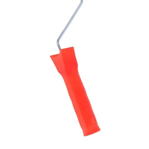 Rodillo de <span class=keywords><strong>Pintura</strong></span> con Rayas Rojas para Decoración de Interiores, Rodillo de <span class=keywords><strong>Pintura</strong></span> con Patrón Personalizado - Product Image 3