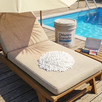 Solution E20260730 optimisée et stable à 90 % granulaire pour une clarté durable de l'eau de piscine