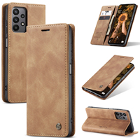 Étui de téléphone portefeuille 2-en-1 en cuir PU de haute qualité pour Samsung A23 A53 A33 couverture d'accessoires d'affaires antichoc de luxe