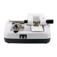 Machine à rainurer et à chanfreiner les verres optiques LY-12A de haute qualité, rainureuse automatique et chanfreineuse de verres pour atelier de lunetterie