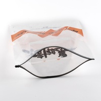 Usine directement ziplock Pe Tshirt sac vêtement pe fermeture éclair poly sacs avec logo vêtements personnalisés transparent en plastique sac à fermeture éclair
