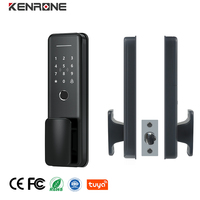 Serrure de porte biométrique intelligente électronique de sécurité en acier inoxydable avec application BLE Wifi TTlock pour la maison