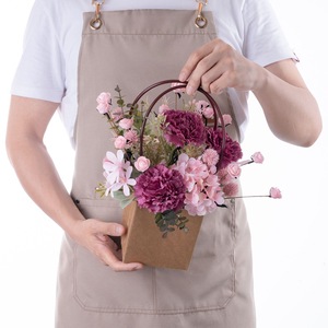 Erika Mori - Juego de Cestas de Flores Artificiales, Ramo de Claveles Rosas para Boda, Decoración de Pared CF01470 - Product Image 2