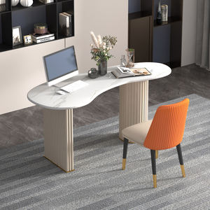 Escritorio de computadora clásico Salón de belleza para el hogar Escritorio de consulta Oficina Escritorio administrativo con cajón de almacenamiento - Product Image 6