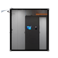 Centre de données modulaire extensible en conteneur de 40 pieds avec refroidissement en ligne pour les îles éloignées, centre de données conteneurisé, solution clé en main