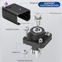 Connecteur d'alimentation, bornier de jonction, bloc de bornes modulaire 50A 200A 400A, connecteur de traversée de batterie pour onduleur de stockage d'énergie