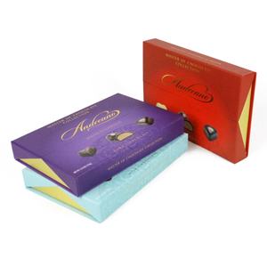 Custom Biodegradable Handmade Nuts Chocolate Luxury Packaging <b>Box</b> Double Door Magnetic Gift <b>Box</b> Packaging With Paper Dividers - Product Image 3