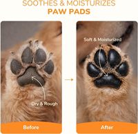 Baume pour pattes d'animaux de compagnie à absorption rapide, hydratant et nourrissant, doux pour la peau, sans danger pour les lèvres, marque privée, pour chiens et chats, entièrement naturel