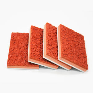 Piste d'athlétisme Asher-46 portable, modèle Asher Red, résistante à l'usure, entièrement en PU+EPDM, approuvée par l'IAAF - Product Image 2