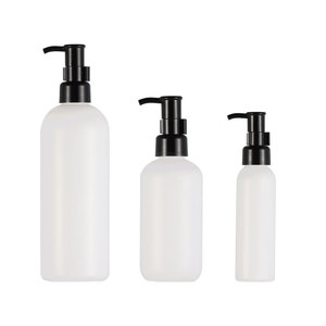 Minnie Cosmetic <b>Bottles</b> 120ml 200ml 400ml 450ml Press <b>Pump</b> Cylinder HDPE Plastic For Shampoo Shower Gel Lotion Serum - Product Image 4