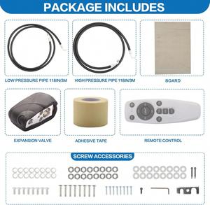 Climatisation de stationnement automatique WINFULL de haute qualité 12V 850W 8900BTU/H Compresseur à scroll électrique pour camion/camion lourd/excavatrice - Product Image 4