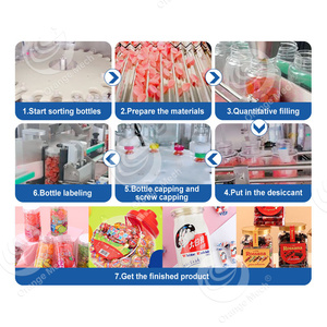 Machine de comptage et de mise en bouteille automatique de chewing-gum sucré ORME, machine de comptage de bonbons effervescents - Product Image 2