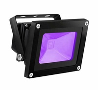 DC12V 24V 220V 110V impermeable IP65 lámpara de proyector 10W 20W 30W 50W 100W 200W 395NM 365NM UV LED reflector al aire libre