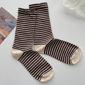 <strong>British</strong> style fashion classic dress <strong>socks</strong> men plaid stripes vintage cotton funny Striped Women's Vintage Cotton <strong>Socks</strong> - Product Image 3