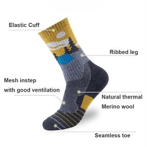Chaussettes d'hiver en laine mérinos pour le sport, confortables, chaudes, épaisses, pour le <span class=keywords><strong>ski</strong></span>, la randonnée, <span class=keywords><strong>de</strong></span> haute qualité, en gros - Product Image 3