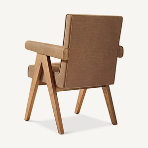 Ensemble de <span class=keywords><strong>table</strong></span> à manger en bois massif de chêne naturel au design moderne luxueux pour 4 à 6 personnes pour utilisation hôtelière - Product Image 4