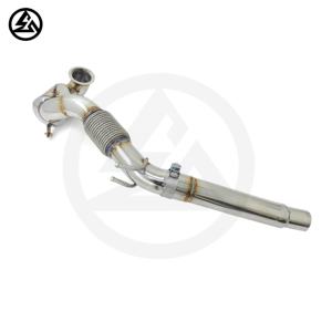 Tubo de Escape de Alto Flujo CSZ con Catalizador para VW Volkswagen <span class=keywords><strong>GOLF</strong></span> MK7 <span class=keywords><strong>7.5</strong></span> <span class=keywords><strong>GTI</strong></span> 2.0T, Escape Deportivo de Alto Rendimiento - Product Image 6