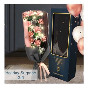 Ensemble de blocs de construction en plastique pour fleurs DIY, jouet éducatif pour enfants - Product Image 3